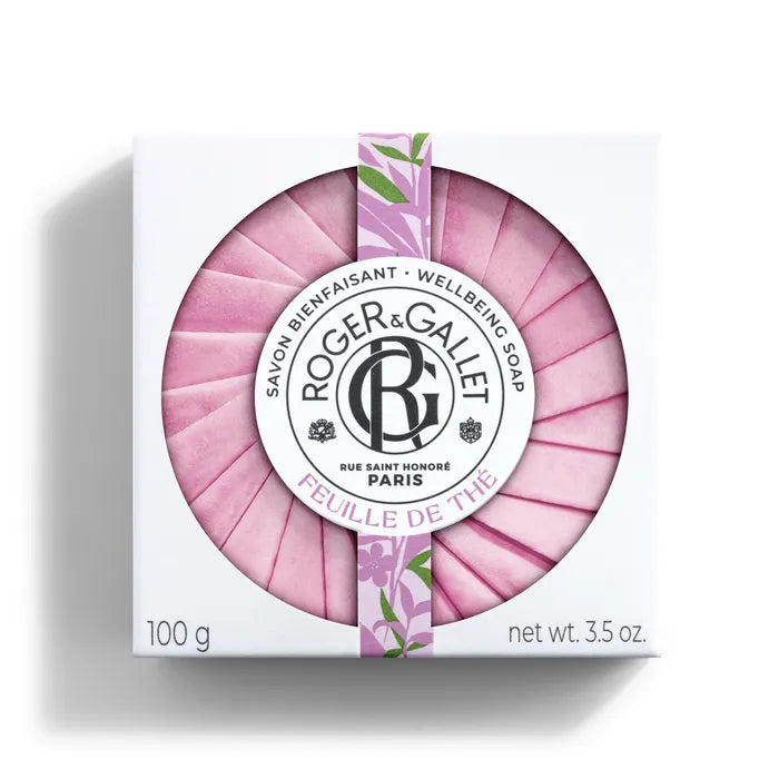 Roger & Gallet FEUILLE DE THÉ Sabonete Perfumado 100gr