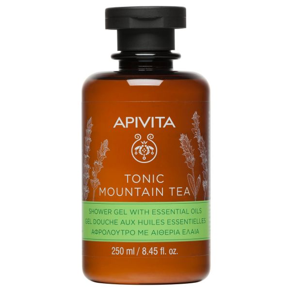 Apivita Mountain Tea Gel de Banho com Óleos Essenciais