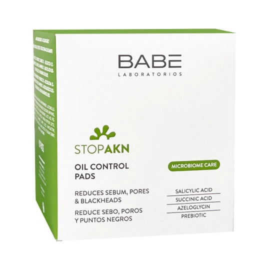 Babe StopAKN Oil Control Pads x 60 unidades