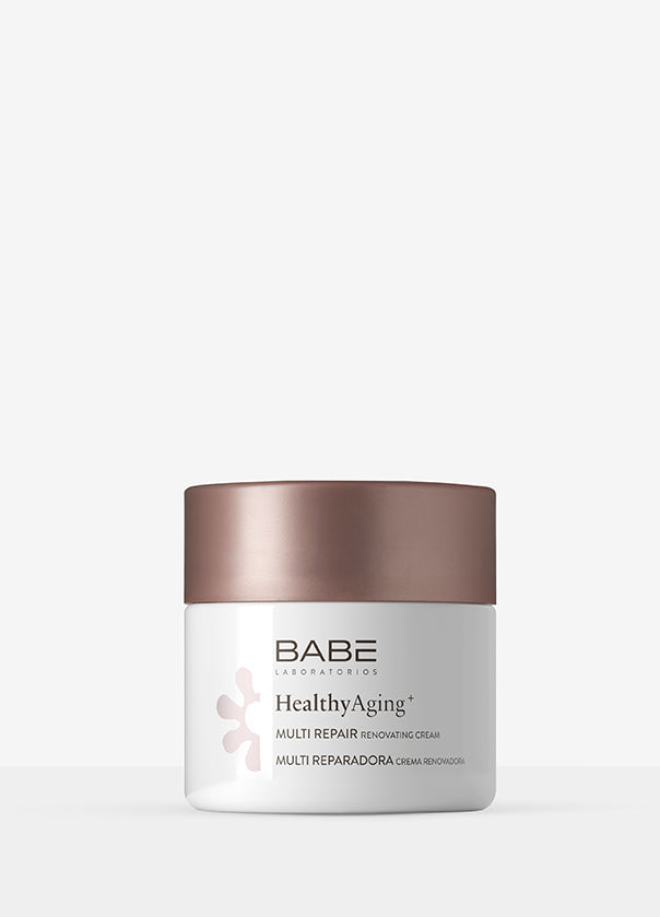 Babe Rotina Healthy Aging+: Creme Tensor Dia FPS30 + Creme Renovador Noite com oferta de bolsa