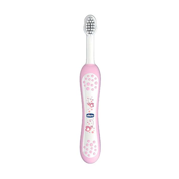 Chicco Escova Dentes de Leite Rosa 6-36 meses