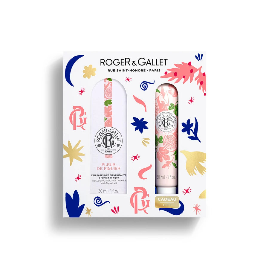 Roger&Gallet Coffret Natal - Água Perfumada Fleur de Figuier + Creme de Mãos FLEUR DE FIGUIER