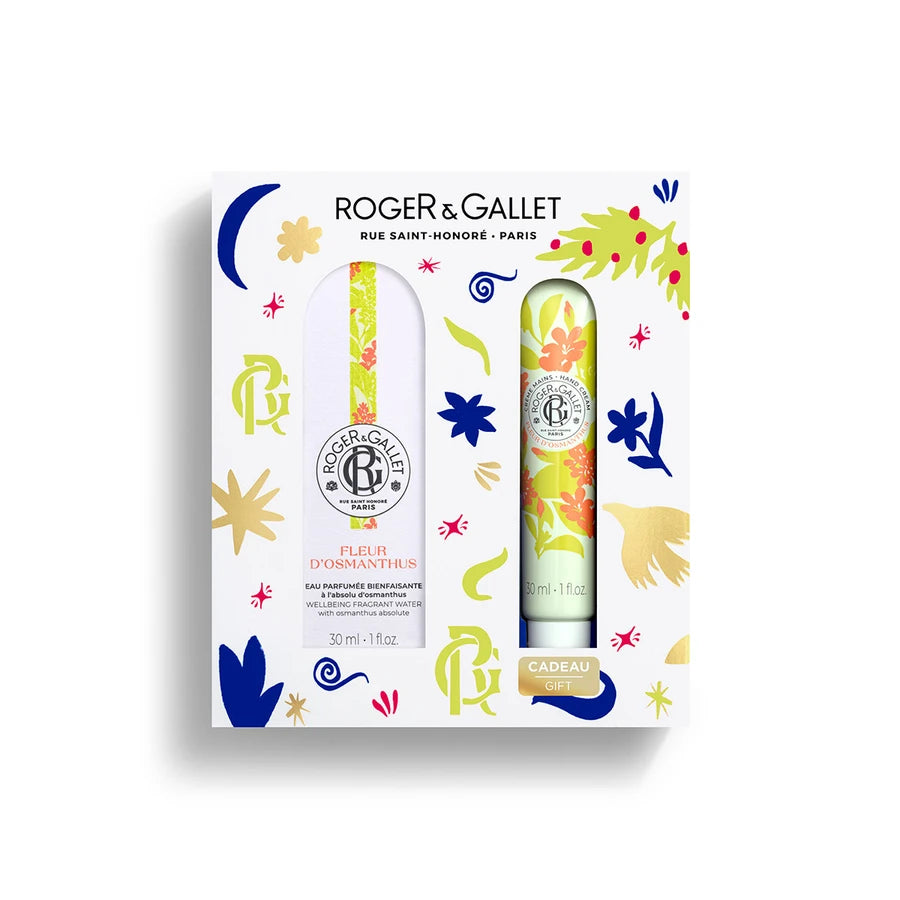 Roger&Gallet Coffret Natal - Água Perfumada Fleur d'Osmanthus + Creme de Mãos FLEUR D'OSMANTHUS