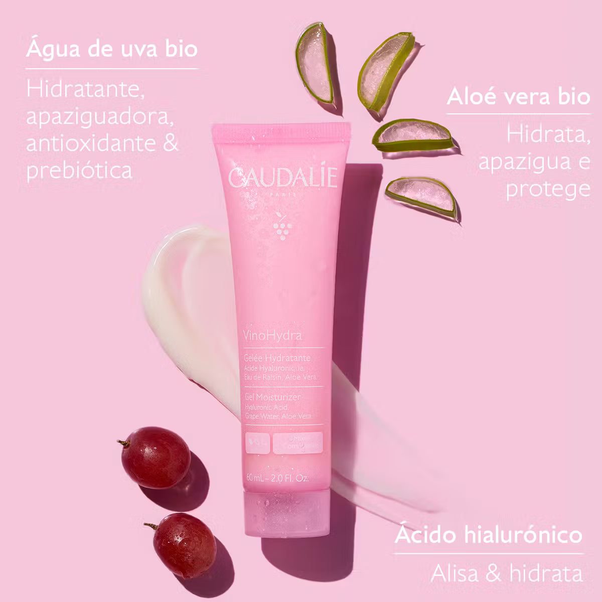 Caudalie VinoHydra Geleia Hidratante 60 ml