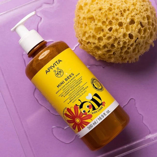 Apivita Kids Mini Bees Gel Cabelo e Corpo Criança 500ml