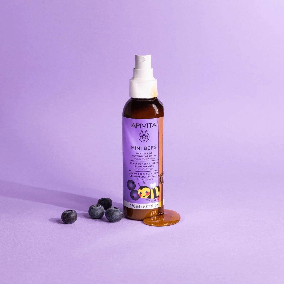 Apivita Kids Mini Bees Spray Condicionador Suave para Crianças 150ml