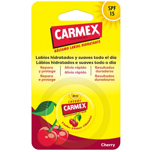 Carmex Boião Bálsamo Labial Hidratante Cereja SPF15 7,5 g