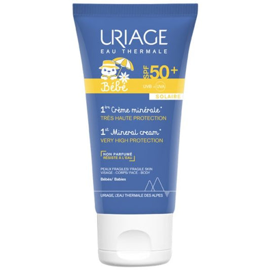 Uriage Bébé 1º Creme Mineral SPF50+ 50ml