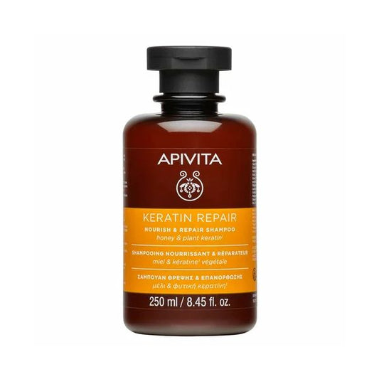 Apivita Champô Keratin Repair 250 ml - Nutritivo e Reparador