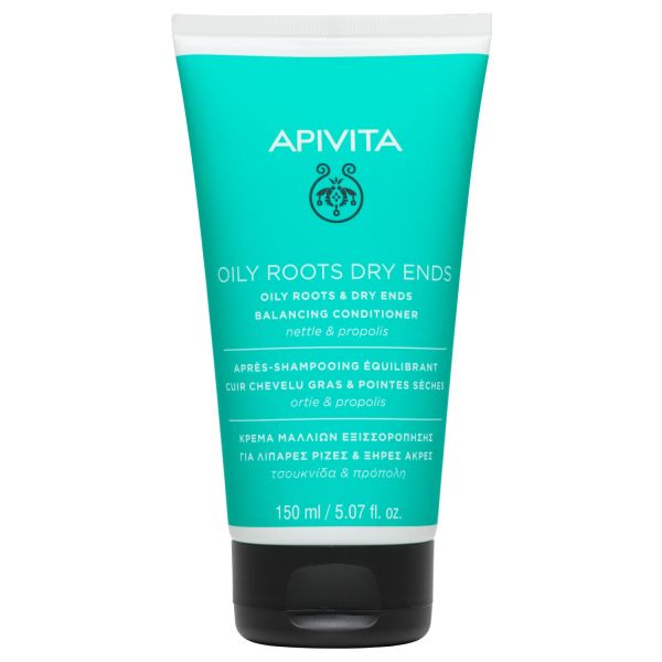 Apivita Condicionador Raízes Oleosas Pontas Secas Urtiga e Própolis 150ml
