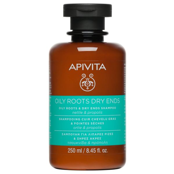 Apivita Champô Raízes Oleosas & Pontas Secas 250 ml