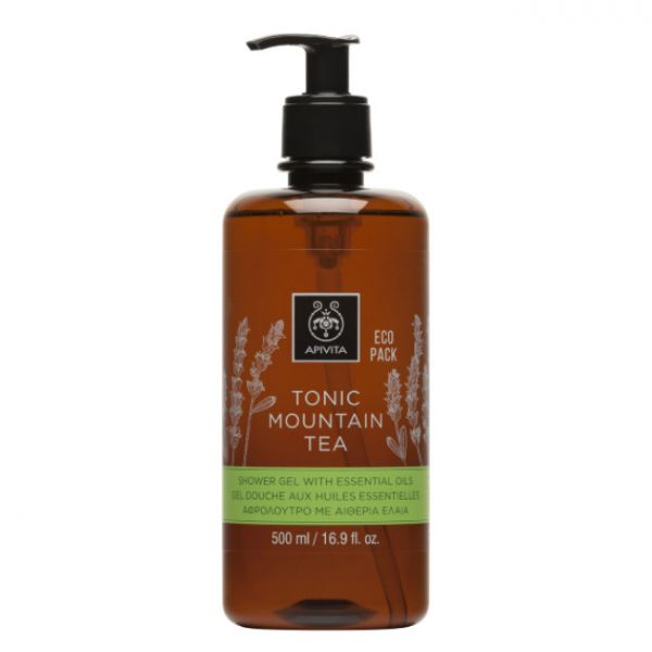 Apivita Mountain Tea Gel de Banho com Óleos Essenciais