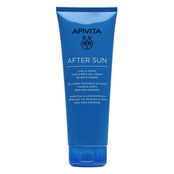 Apivita After Sun Gel-Creme Rosto e Corpo Refrescante e Apaziguante 200ml