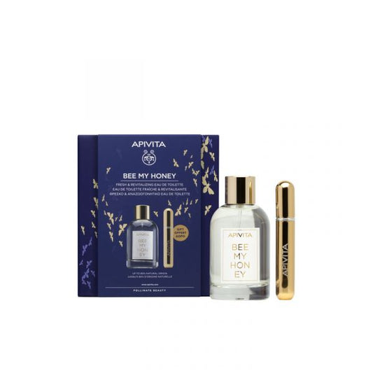 Apivita Bee My Honey Woman Eau de Toilette 100ml + Eau de Toilette Recarga 8ml Coffret (Original)