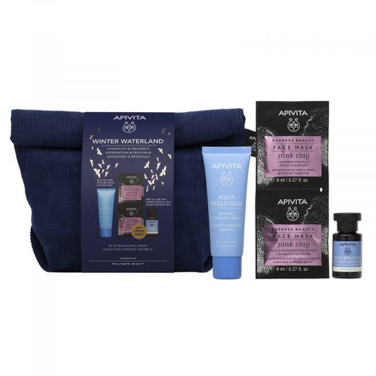 Apivita Bolsa Winter Waterland - Hidratação & frescura