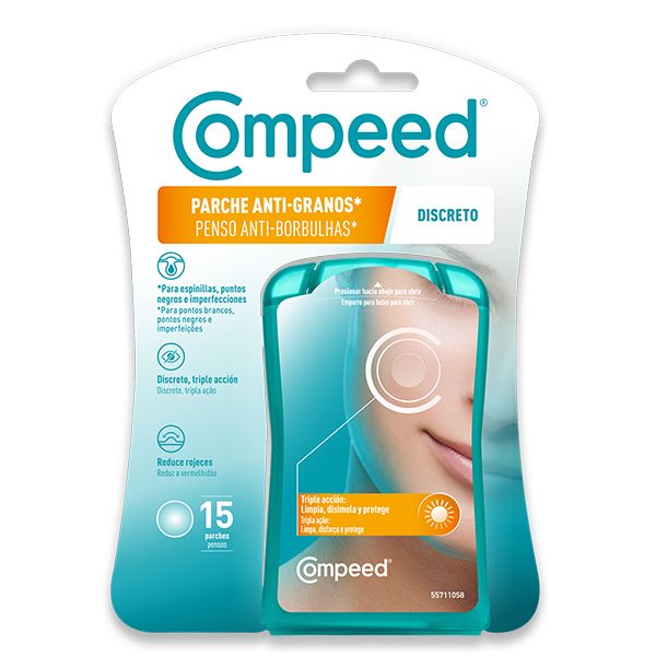 Compeed Anti-Borbulhas Penso Discreto x 15