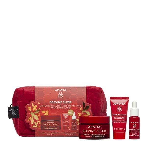 Apivita Bolsa Coffret Beevine Elixir Creme Creme Lifting Ligeiro 50ml