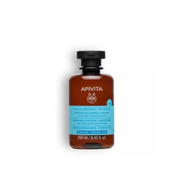 Apivita Champô Hyaluronic Hydra Cabelos Finos 250ml