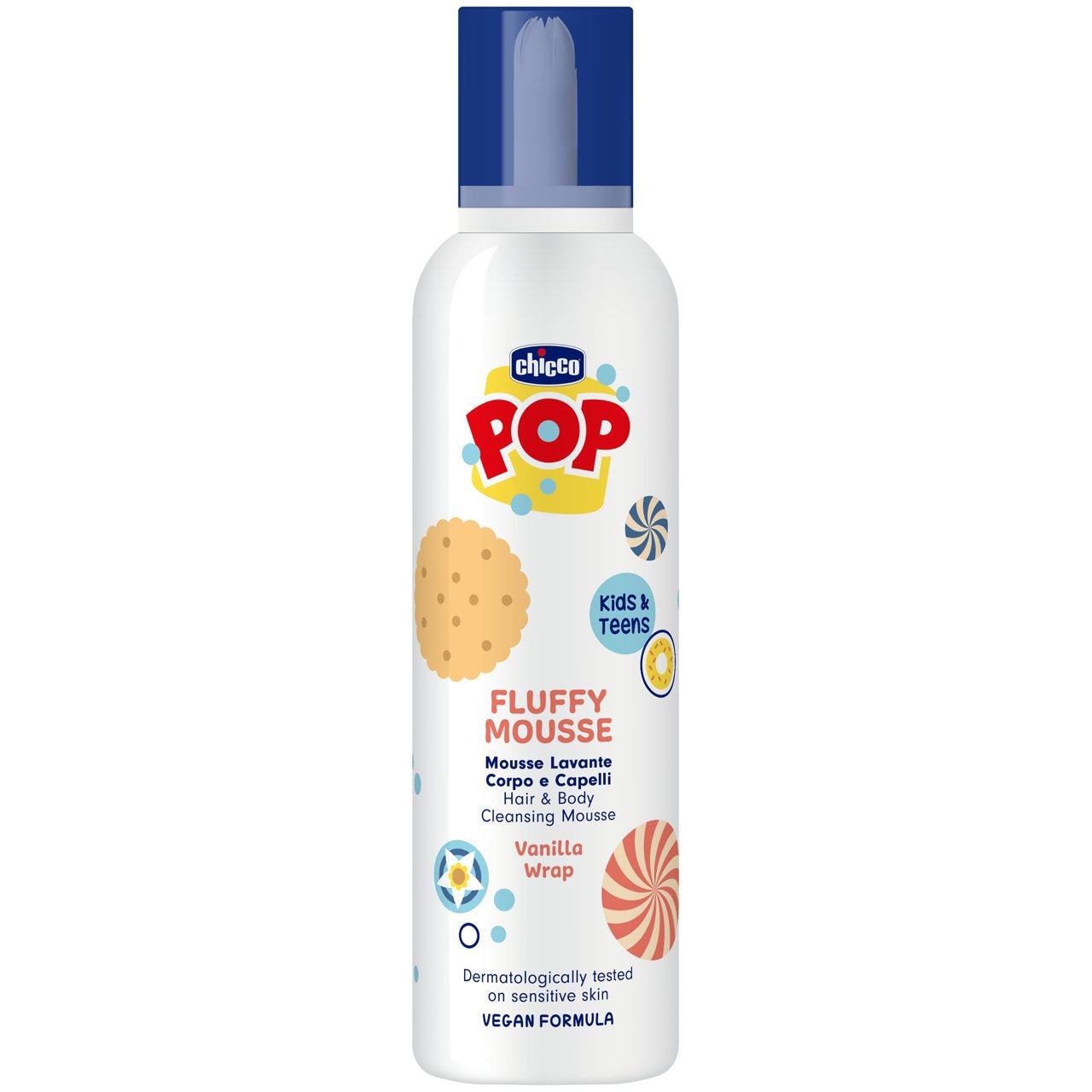 Chicco POP Espuma de Banho Baunilha 2 em 1 200ml