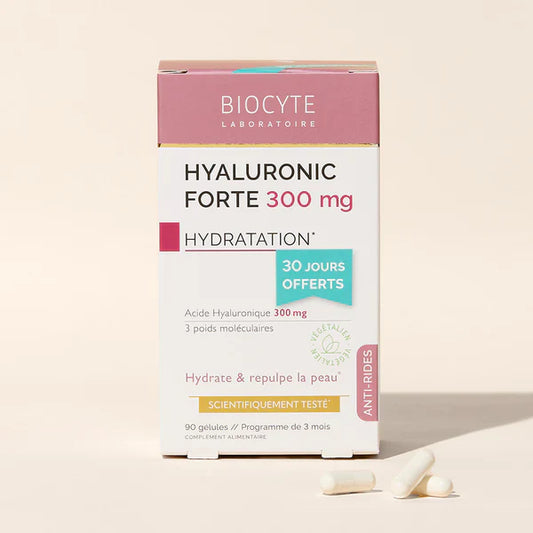 Biocyte Hyaluronic Forte 300mg Trio x 90 cápsulas