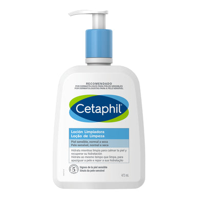 Cetaphil Loção de Limpeza Pele Sensível, Normal a Seca