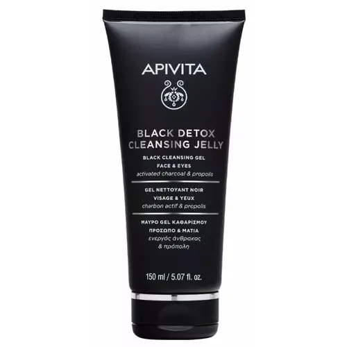 Apivita Gel de Limpeza Preto Rosto & Olhos 150ml