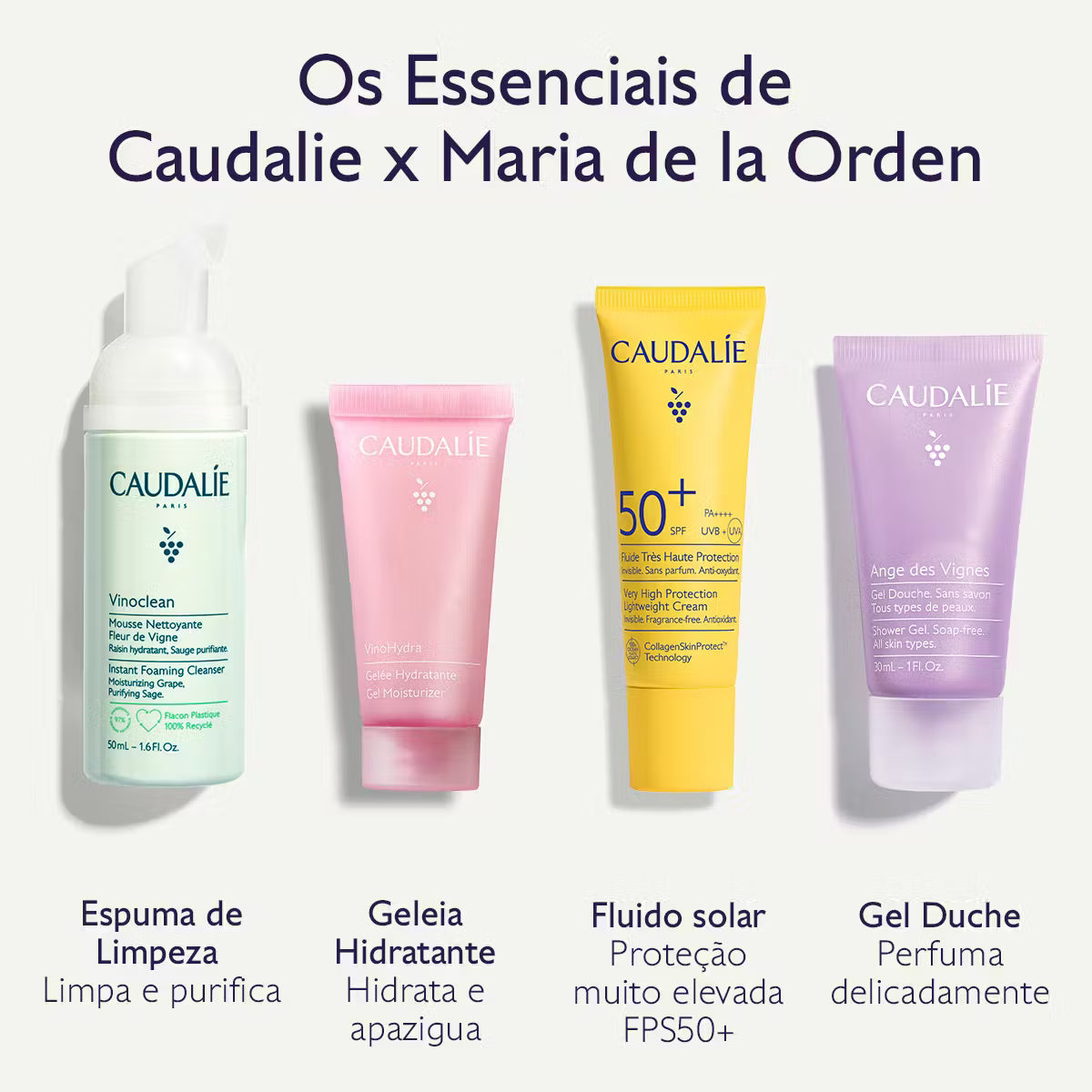 Caudalie Bolsa Essenciais de Verão 2026