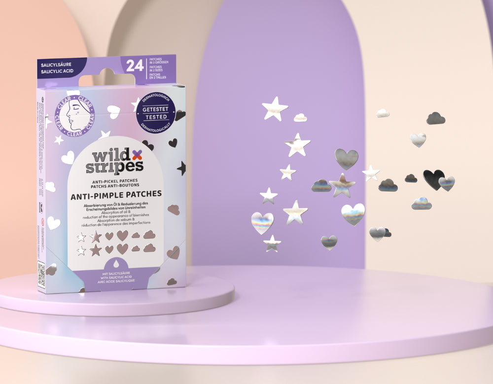 Wild Strips Anti-Pimple Patches Holo Clear x 24