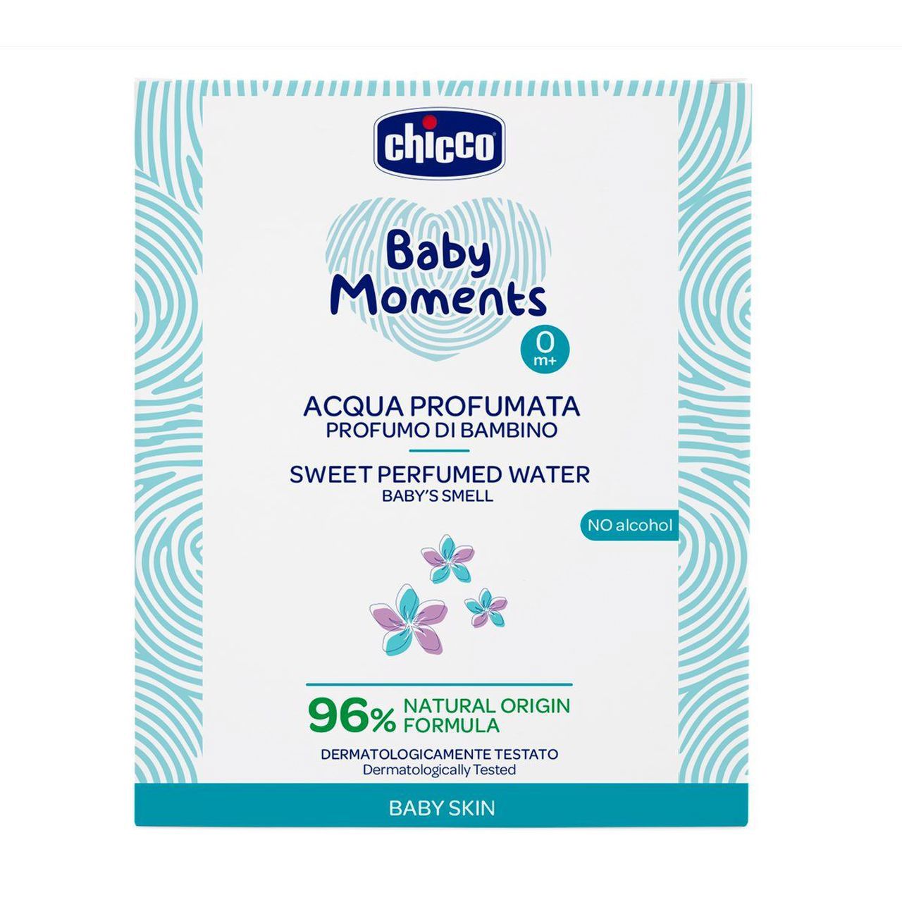 Chicco Baby Moments Água Perfumada Pele Delicada 100ml