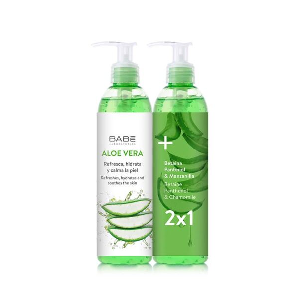 Babe Gel Refrescante de Aloé Vera Pack especial 2x300ml