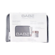 Babe Rotina Healthy Aging+: Fluid Fotoprotetor FPS50  + Creme Multi ação para pele madura com oferta de bolsa