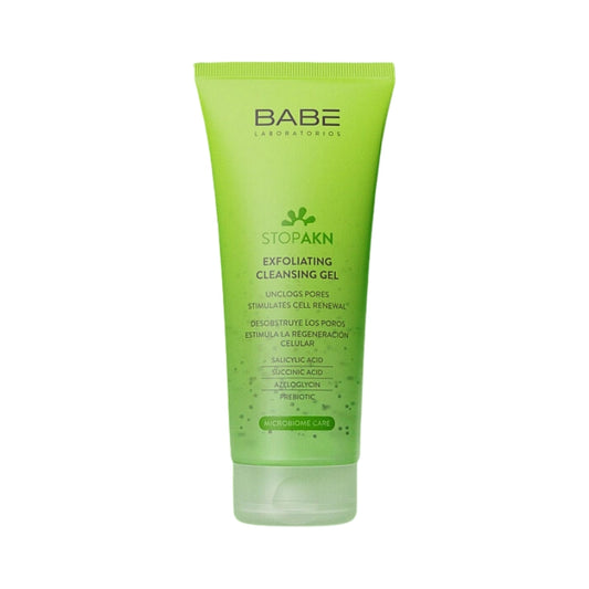 Babe StopAKN Gel de Limpeza Esfoliante 200 ml