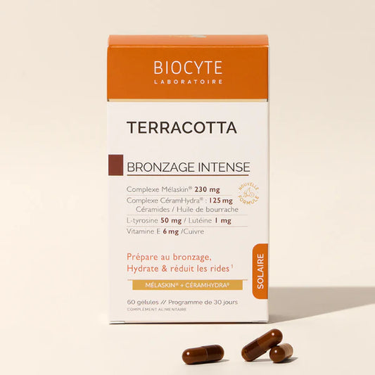 Biocyte Terracotta Bronzage Intense 60 cápsulas