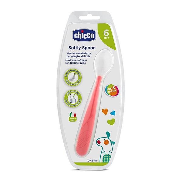 Chicco Colher de Silicone 6M+