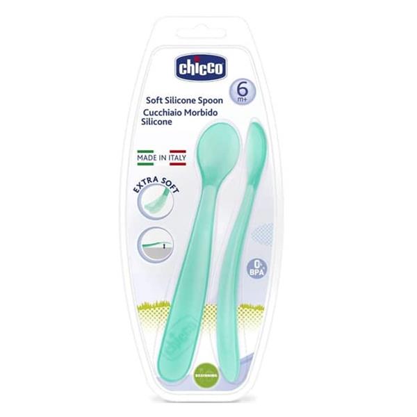 Chicco Colher de Silicone Macia 6M+