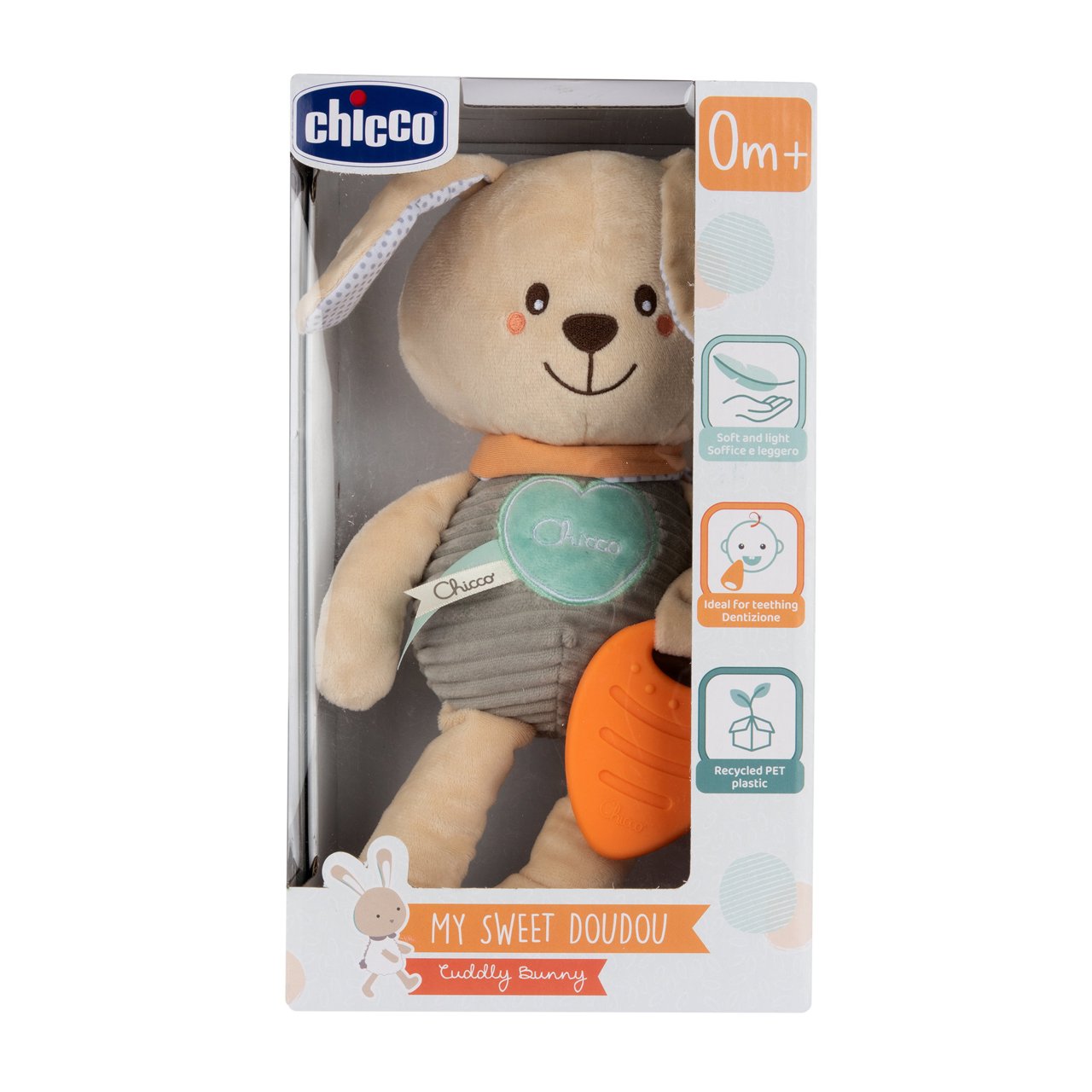chicco My Sweet Doudou Coelhinho Primeiras Atividades
