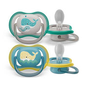 Philips Avent Chupeta Ultra Air 18m+ Baleias X2 Unidades