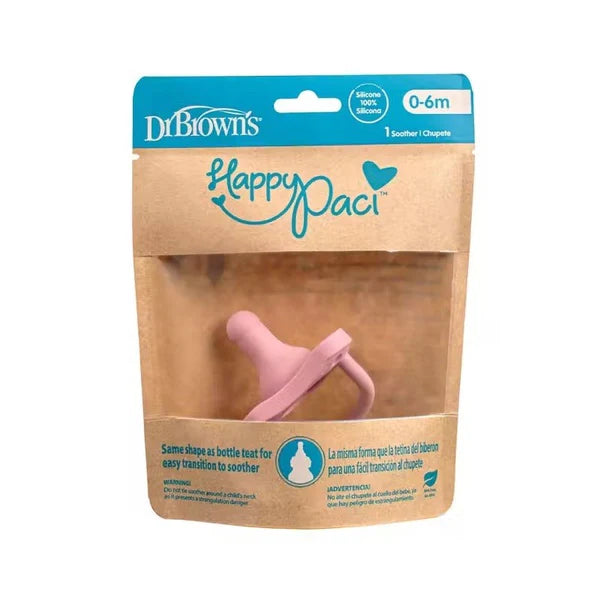 Dr. Brown's Chupeta Silicone Rosa 0-6m