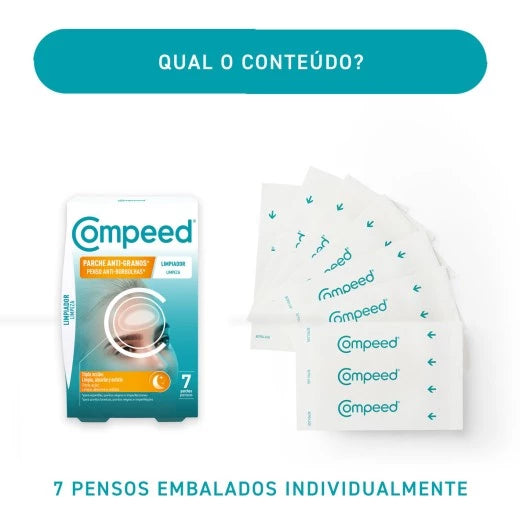 Compeed Anti-Borbulhas Penso Limpeza x 7