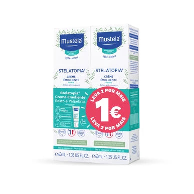 Mustela Stelatopia Pack Creme Rosto 40ml x 2