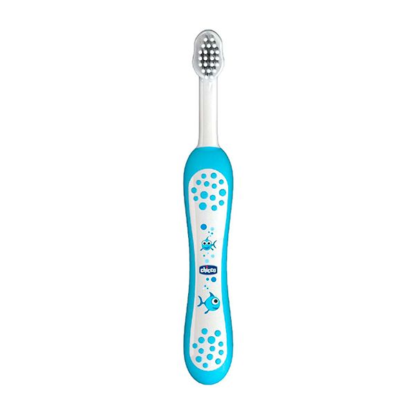 Chicco Escova Dentes de Leite Azul 6-36 meses
