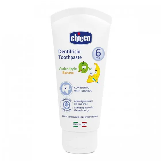 Chicco Pasta Dentífrica Maçã Banana 6M+