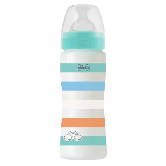 Chicco Biberão Well Being Sistema Anti-Cólica 330ml 4m+