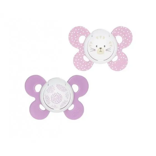 Chicco Chupeta Physio Comfort Girl 6-16 Meses X2