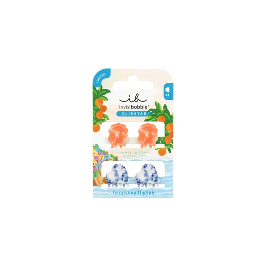 Invisibobble Clipstar Mediterranean Minis x 4