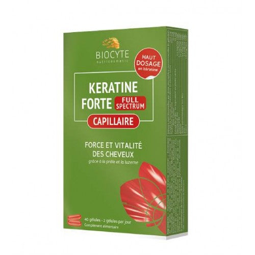Biocyte Keratine Forte 900mg 40 cápsulas