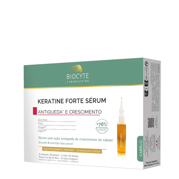 Biocyte Keratine Forte Sérum 5x9ml Ampolas