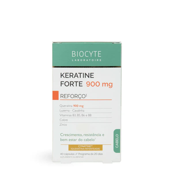 Biocyte Keratine Forte 900mg 40 cápsulas