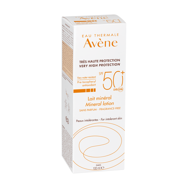Avène Solar Leite Mineral SPF50+ pele intolerante 100ml