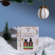 Apivita Coffret Natal Mountain Tea Gel Banho 250ml + Leite Hidratante 200ml